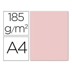 ✅ CARTULINA GUARRO A4 185GR IRIS ROSA Paquete de 50 Unidades