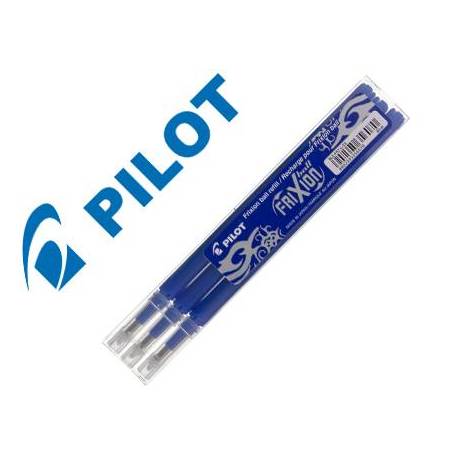✅ RECAMBIO PILOT FRIXION BALL AZUL BLISTER 3 UNIDADES Imagen principal del producto